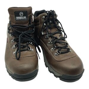Magellan Outdoors Waterproof Hiking Boots Men's US Size 11.5 Brown FWMFMC1012